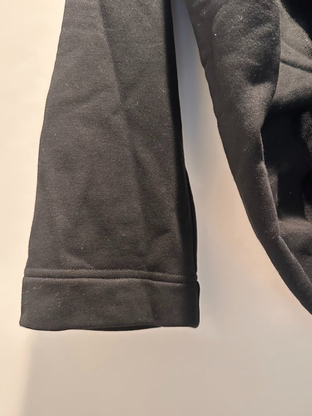Y-3 Yohji Yamamoto Black Reflective Splatter Cocoon Shawl Sweatshirt – Size S - Picture 6 of 9